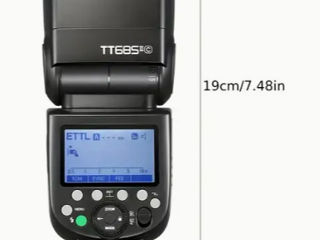 Вспышки/Blituri Godox TT560 (949 lei), Godox TT600 (1249 lei), Godox TT685 II-C (Canon) (2599 lei) foto 2