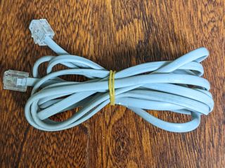елефонный кабель RJ11 1.9m foto 1