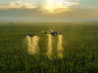 Stropire Agricolă Profesională cu Drone Agricole/ Профессиональное Опрыскивание Полей Агро Дронами  foto 3