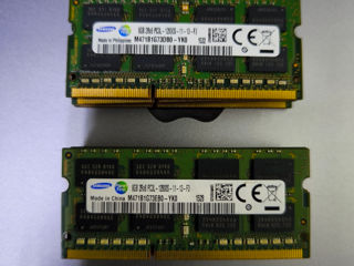 Memorie  Samsung DDR3L so-dimm (laptop) 4GB 8GB