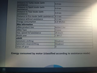 Bosch ActiveLine Gen 2 cu 572km, soft update 2022 si raport de verificare foto 5