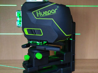 Лазерный уровень 16 линий 4D Huepar S04DG с модулями Osram Germany foto 5