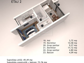 Vânzare, TownHouse, Codru, 145 m.p, 175000€ foto 15