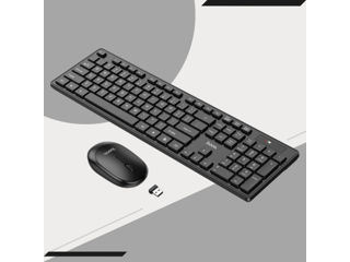 2 in 1 set Tastatura + Mouse wireless (Ro/ Ru) foto 3