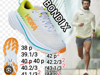 Для темповых тренировок и соревнований! Кроссовки Hoka Carbon X2, X3, Rocket X, BONDI X скидки до50% foto 12