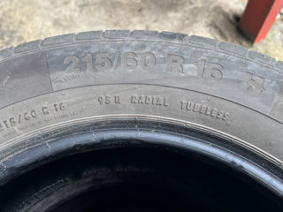 Продам 4 б.у шины 215/60 R16 Continental Summer foto 7