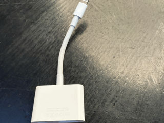 Adapter pentru iPhone HDMI și type-C original foto 2