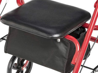 Ходунки-роллятор ролятор rollator алюминиевый cvs pharmacy. новый. сша. foto 5