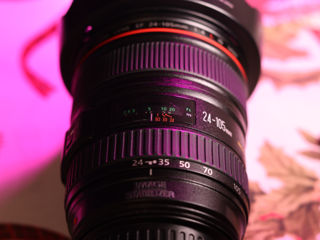 Vând Canon EF 24-105mm F4 L ideal foto 7