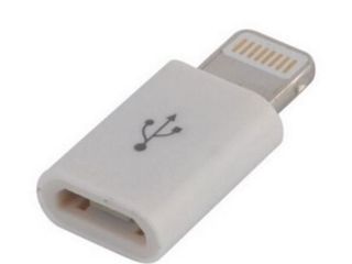 Adapter Lapara Apple Lightning - Micro USB, Incarcator pentru Automobil  USB, CR 2032 3V foto 3