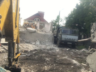 Evacuarea gunoiului container 8m3 вывоз мусора контейнер foto 6