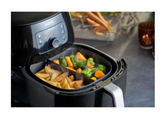 Friteuza cu aer cald PHILIPS Avance Collection Airfryer XXL HD9650/90, 1.4kg, 7.3l, 2225W. Promo! foto 6