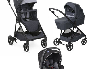 Chicco Seety, BostonGrey (Gri) , 0luni+ nou Carucior 3 in 1 Original Italia