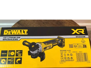 Ушм dewalt  dcg 405 18 v brushless оригинал