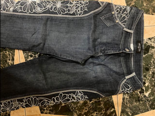 Geaca denim sassofono cu pantaloni scurti M foto 8