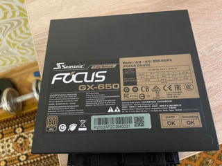 Seasonic Focus Plus 650 Gold SSR-650FX 650W 80+ Gold ATX12V & EPS12V Full Modular
