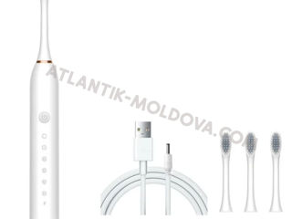 Электрическая ультразвуковая зубная щетка IPX7 - X3 foto 4