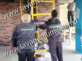 Poduri tavane plafoane suspendate din aluminiu metalice liniare foto 6