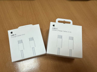 100% оригинальные Apple Cable Lightning to USB/USB-C новые, доставка! foto 6