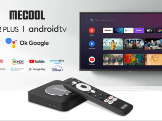 ТВ-приставка TV Box Mecool KM2 plus, 4K, Android, Amlogic S905X4  тв бокс Smart Box  Android TV foto 2