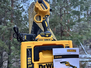 Новая ручная пила DeWalt с аккумуляторами 24V/5Ah foto 4