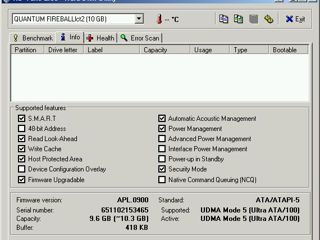 Ретро HDD Quantum Fireball LCT 20 10GB в отличном состоянии foto 7