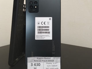 Xiaomi Redmi Note 12 Pro,8/256 Gb,3430 lei