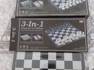Шахматы новые 3 в 1 foto 3