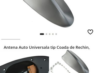 Antena Auto Universală tip Coada de Rechin, culoare gri. Preț = 449 lei. foto 2