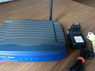 ADSL WI-FI router TP-LINK TD-W8910G - livrare gratuita, garanție фото 1