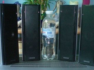 2-x полосные колонки Kenwood black, silver и колонка JAMO CENTER 40 foto 2