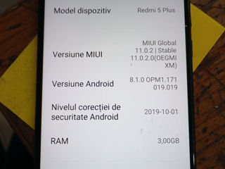 Vind Xiomi Redmi 5+ 32gb 3ram la doar 600lei foto 2