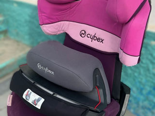 Scaun Auto Cybex Pallas Fix (violet). Este si de culoare neagra/sura