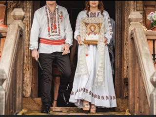 Rochie pentru cununie Chirie costume naționale  Национальный костюм foto 2