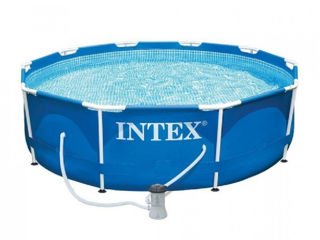Piscină intex cadru metalic 305x76 cm, 4485L, cadru metalic foto 0