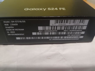 Новый!!!Samsung s24 Fe 256 gb foto 3