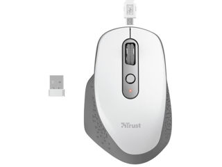 Mouse Trust Ozaa Rechargeable White foto 2
