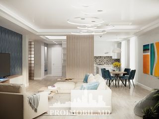 Buiucani! 3 camere + living, varianta albă, 185 mp! foto 7