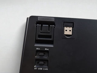 [NOU] Ajazz AK820 PRO Tastatura Mecanica Hot-Swappable RGB (Wireless/Bluetooth/Type C) foto 9