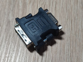 Переходники/ Adaptor VGA - DVI (24 + 5) foto 3