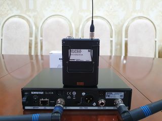 Shure QLXD14 microfon wireless instrumental. Original - Made in Mexico! Frecvente bune (632-696MHz) foto 5