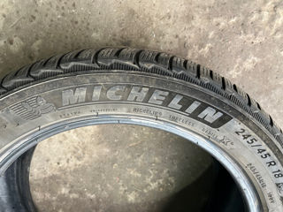 Продам 2 б.у шины 245/45 R18 Michelin Alpin 5 winter фото 8