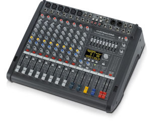 SET Mixer activ Dynacord 600-3,1000-3 nou, 2 колонки FBT MAXx 14,чехлы, профессиональный мощный звук foto 2