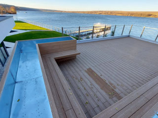 Balustrade din profile wpc lemn plastifiat decking (террасная доска)древесно-полимерный композит foto 16