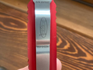 Microtech Ultratech   Red , Absolut nou. foto 4