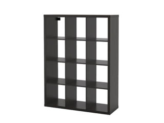 Etajera IKEA Kallax black brown 112147 cm