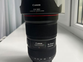 Объектив Canon EF 16-35mm f/ 2.8 L III USM foto 1