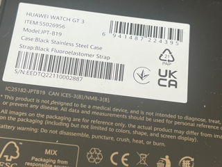 Huawei watch GT 3 46mm nou sigilat foto 2