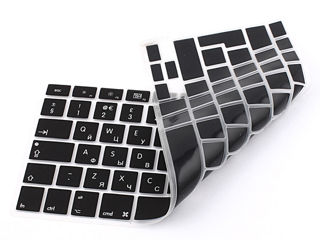 Силиконовая накладка для клавиатуры Apple MacBook (с русскими буквами) фото 2