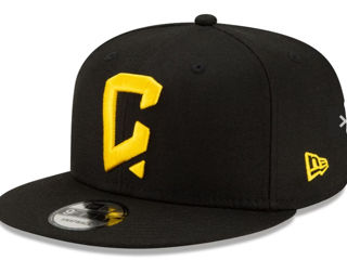 Men's Columbus Crew New Era Black Icon 9FIFTY Snapback